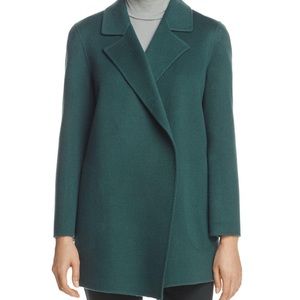 NWOT Theory Clairene Green Coat